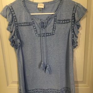 Cupio fringed top